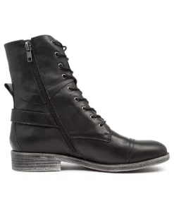 Mekhi Black Leather