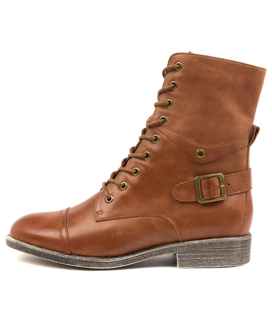 Mekhi Cognac Leather