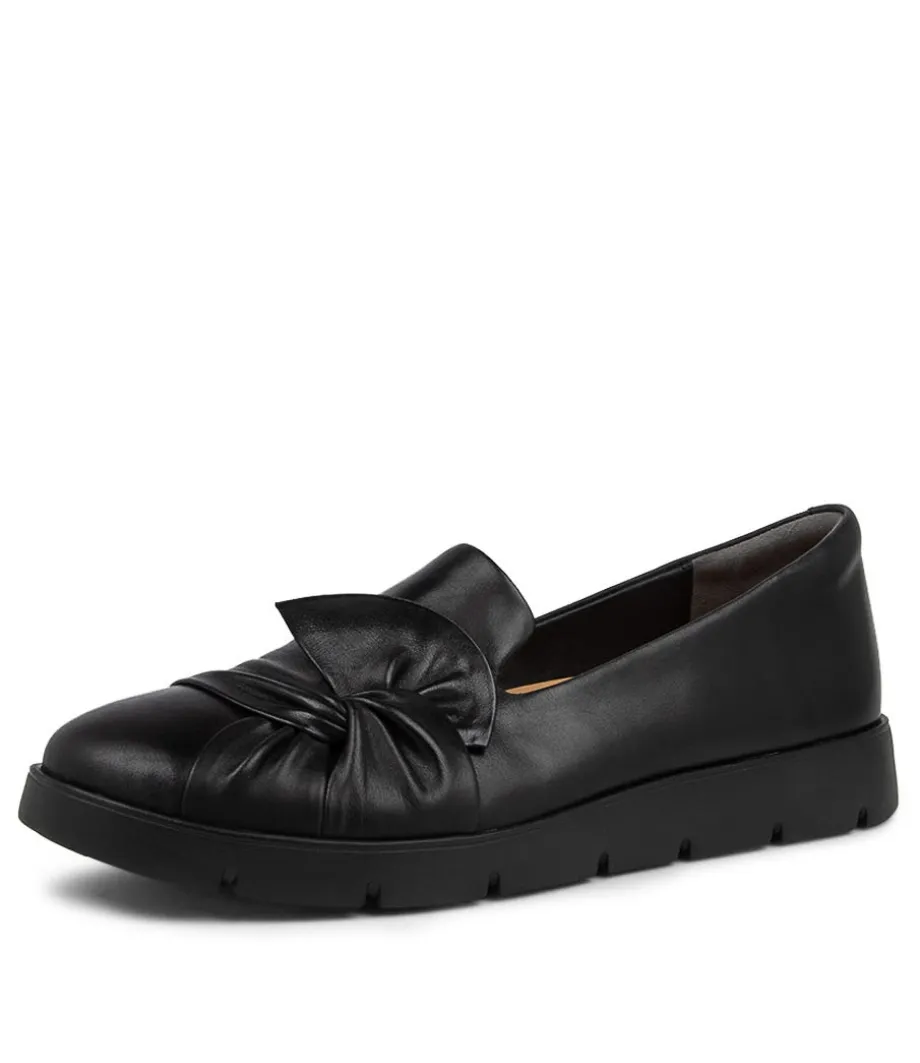 Miless W Black Leather