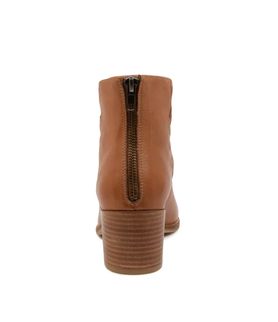 Millie Dk Tan Leather