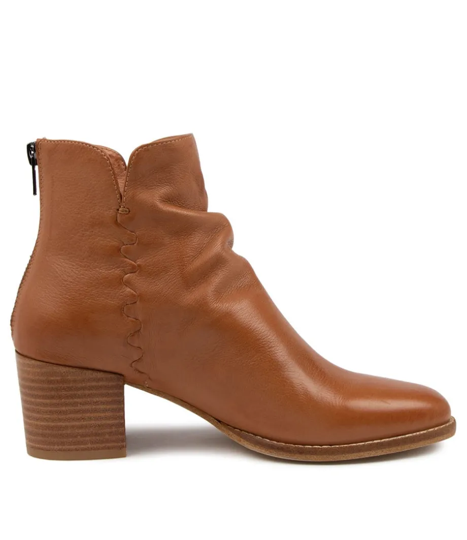 Millie Dk Tan Leather