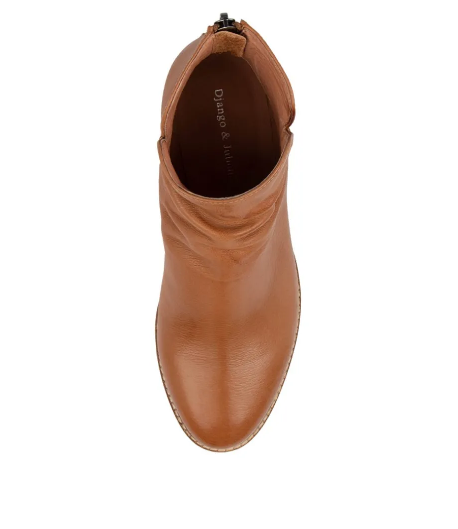 Millie Dk Tan Leather