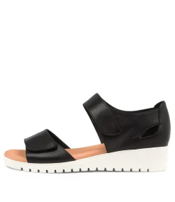 Monte Dj Black White Sole Leather