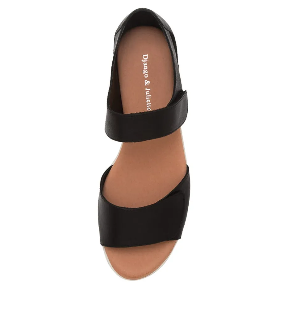 Monte Dj Black White Sole Leather