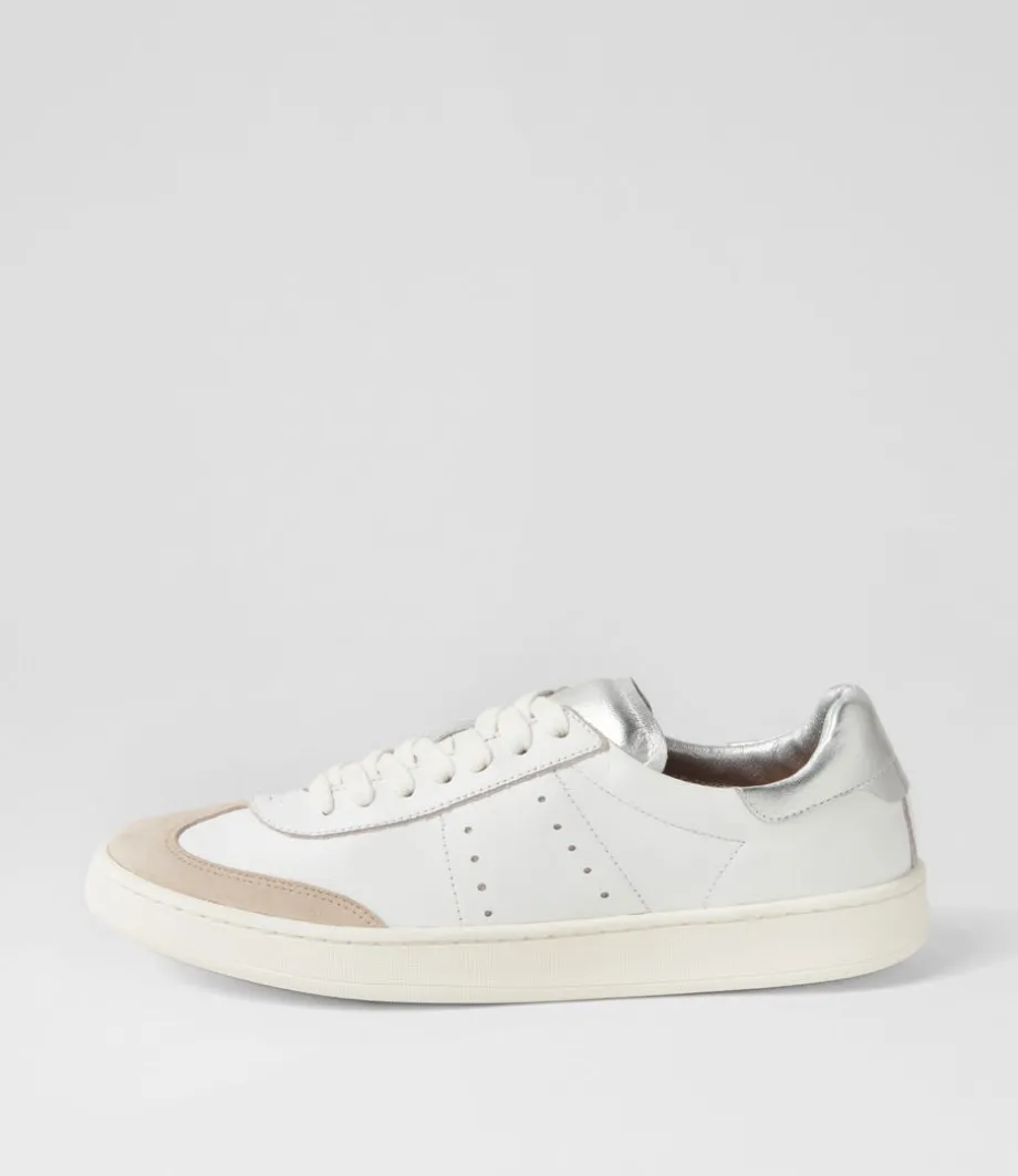 Mysti White Silver Multi Sneakers