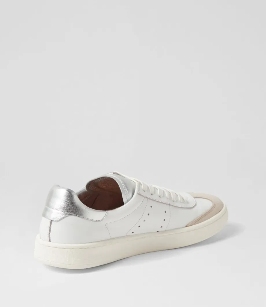 Mysti White Silver Multi Sneakers