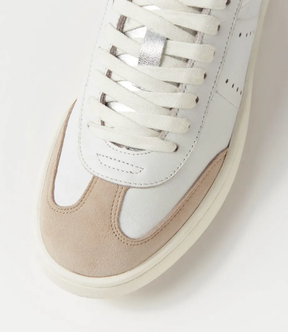 Mysti White Silver Multi Sneakers