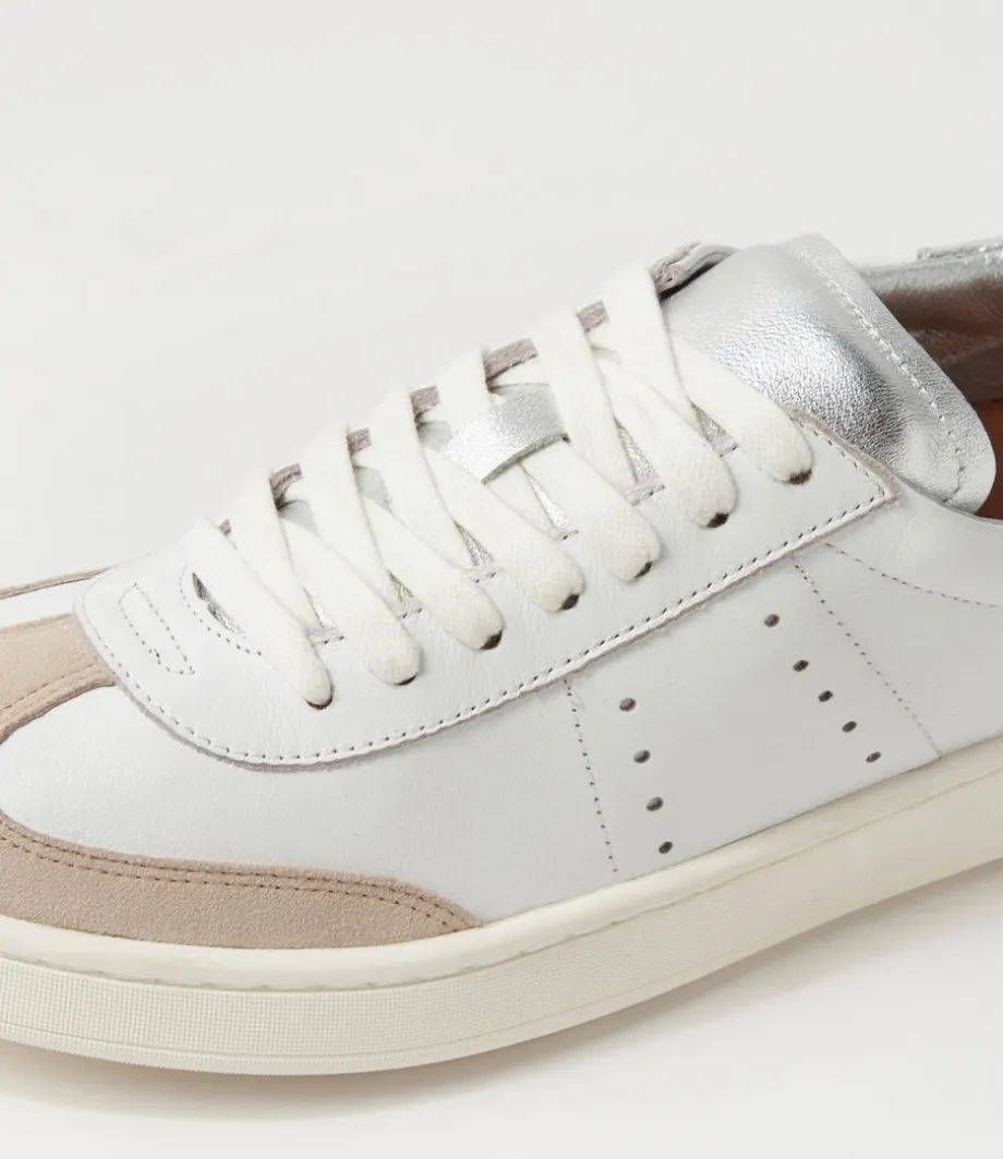 Mysti White Silver Multi Sneakers