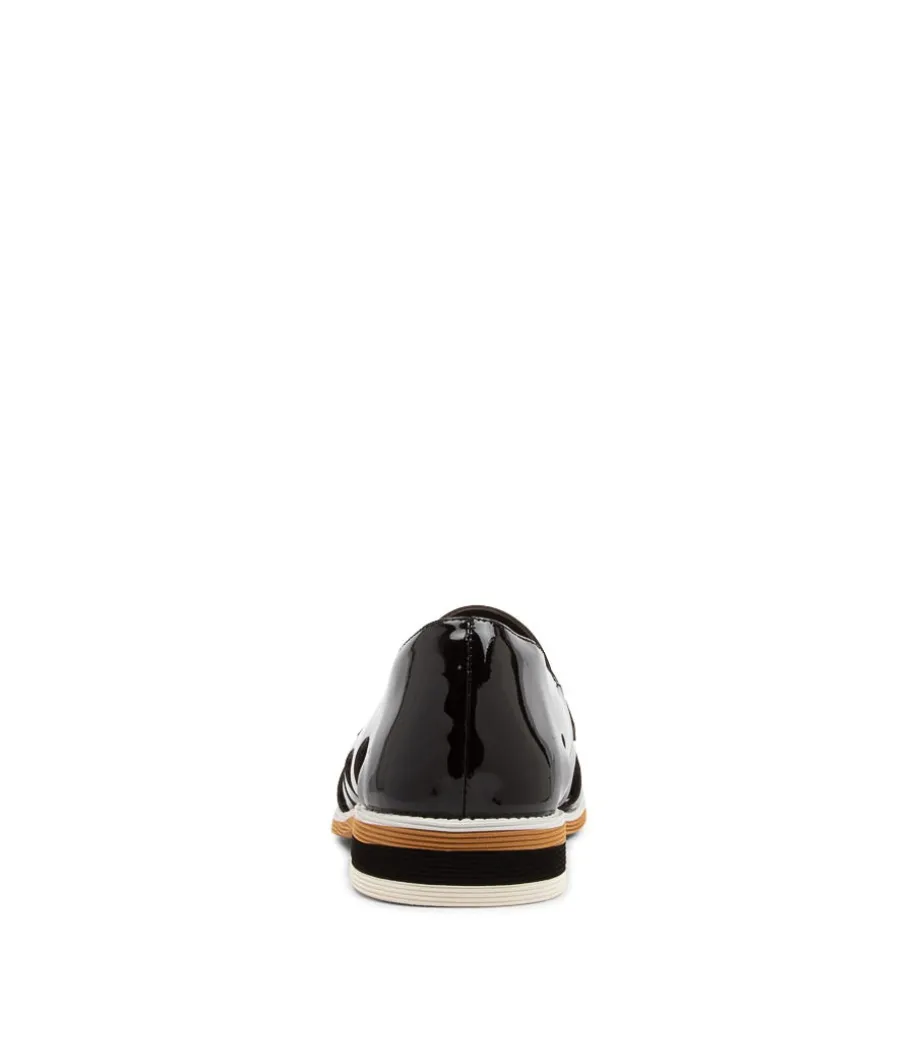 Nalwa Black Patent Leather Loafers