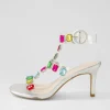 Niamah Silver Bright Multi Sandals