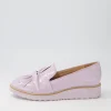 Oclem Lilac Patent Leather Loafers