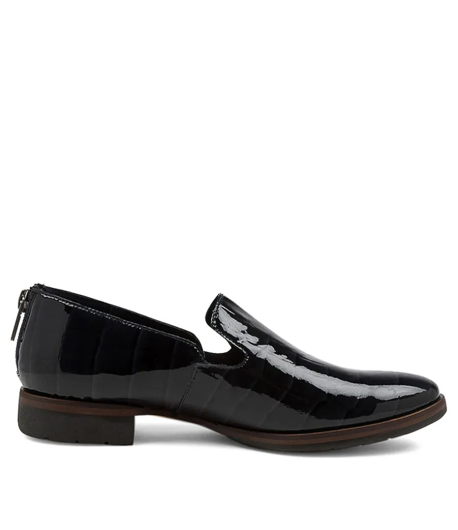 Odai Navy Patent Leather Loafers