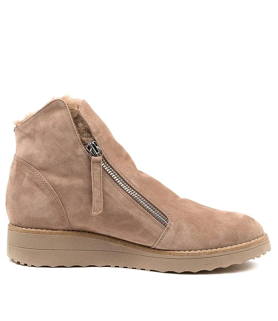 Opal Taupe-Taupe Suede