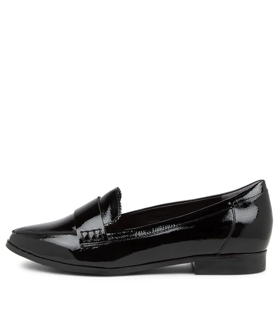 Oreta Xw Black Patent Leather Loafers