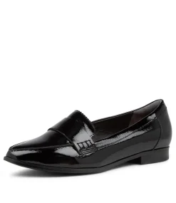 Oreta Xw Black Patent Leather Loafers