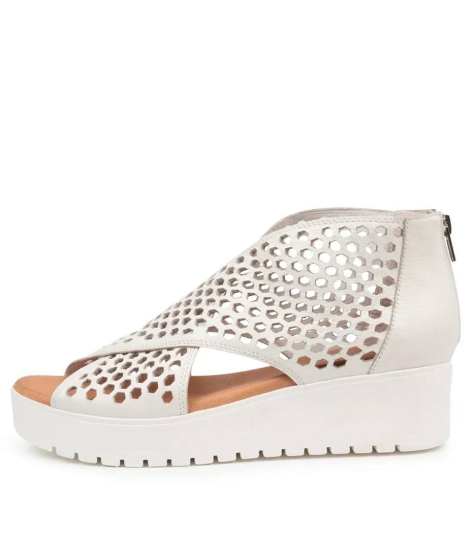 Orma White Leather