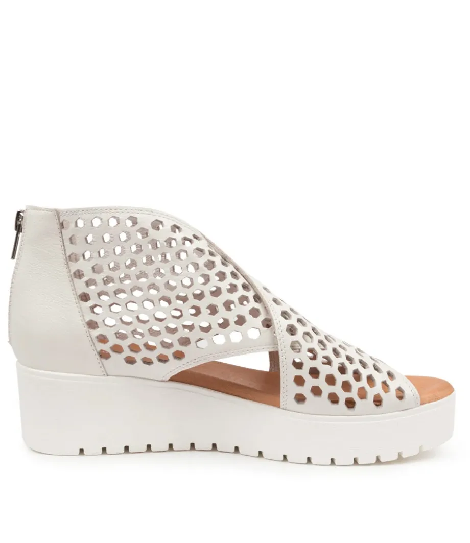Orma White Leather