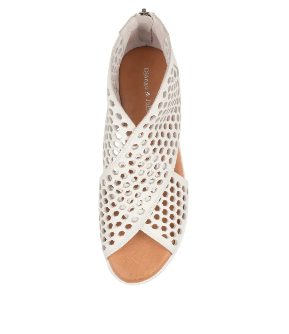 Orma White Leather