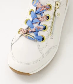 Osaka 87 Creme Shell Platinum Leather Sneakers