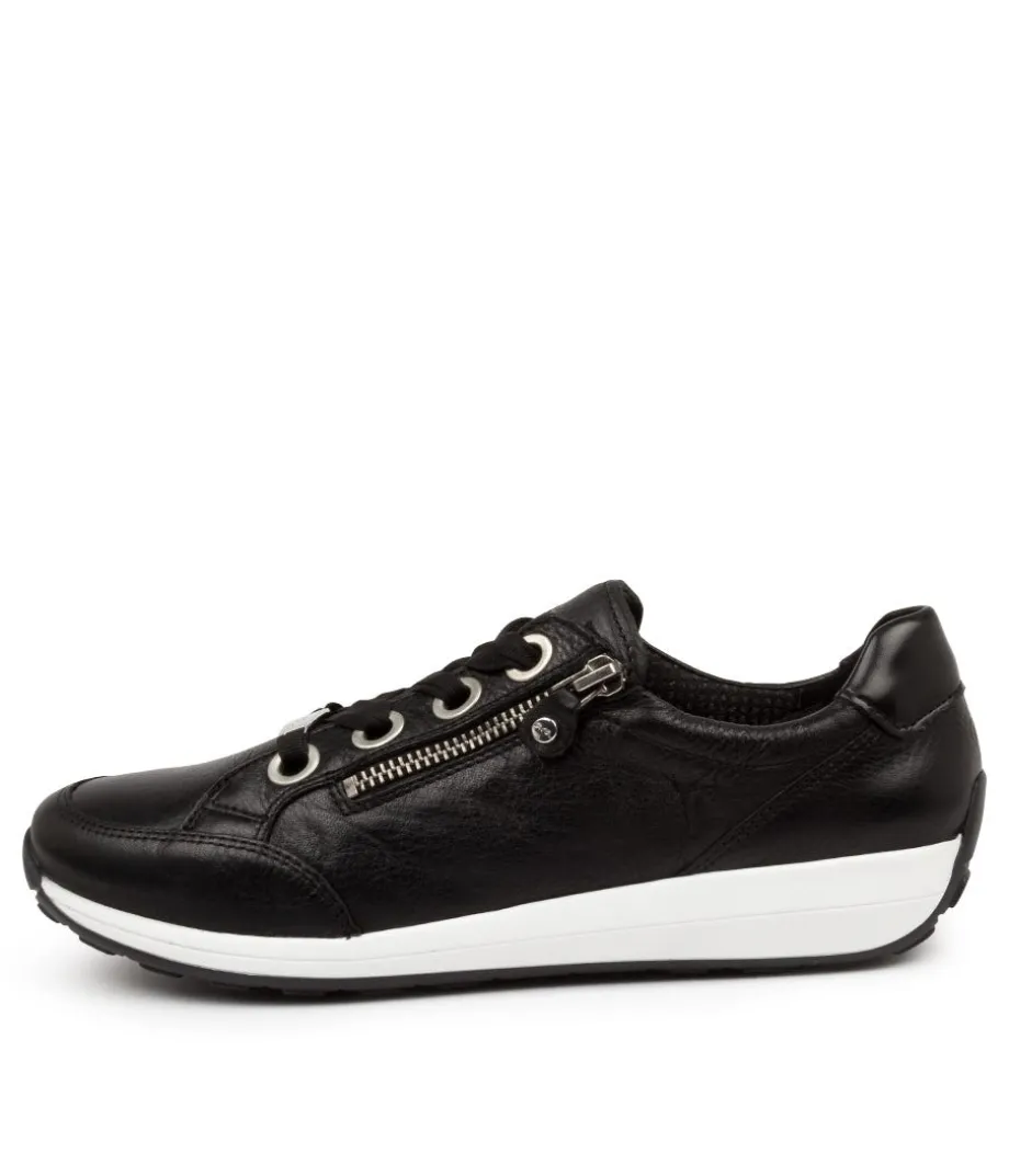 Osaka 87 Schwarz Leather