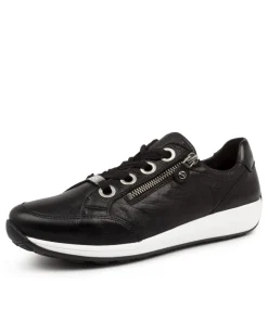 Osaka 87 Schwarz Leather