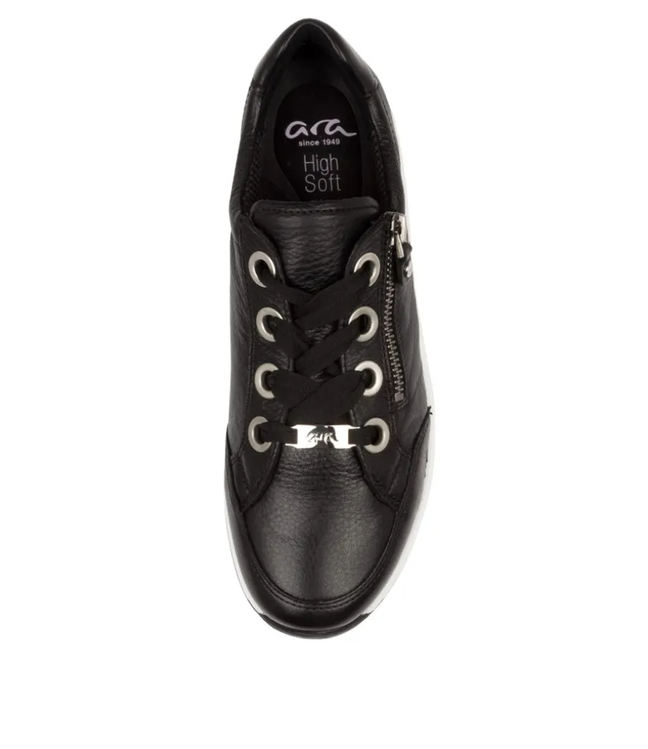 Osaka 87 Schwarz Leather