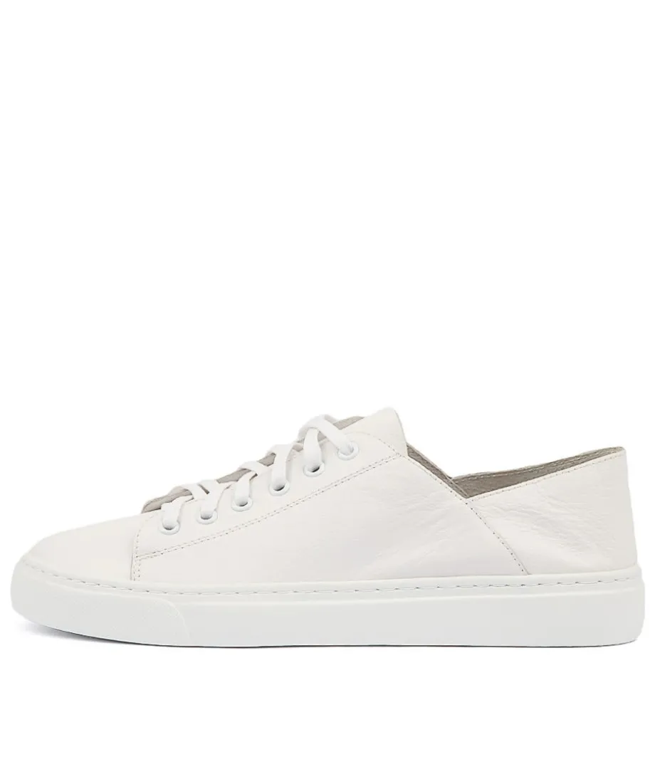 Oskher White Leather