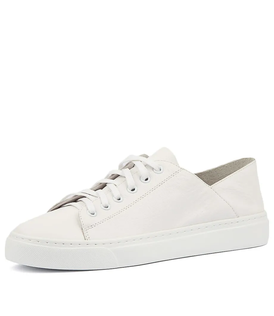 Oskher White Leather