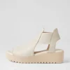 Ozie Almond Leather Sandals