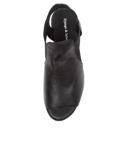 Ozie Black Lea-Blk Sole