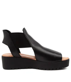 Ozie Black-Tan Leather