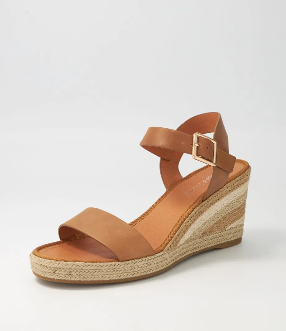Pakko Tan Natural Multi Leather Espadrilles