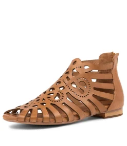 Palermo Tan Leather Sandals