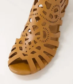 Palermo Tan Leather Sandals