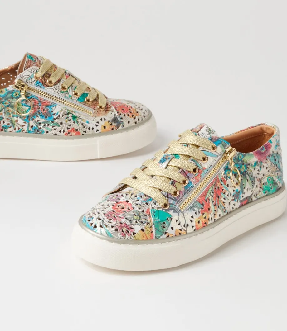 Pandoe Xf Spring Garden Leather Sneakers