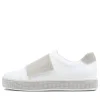Patisse White Silver Leather Jewels Sneakers