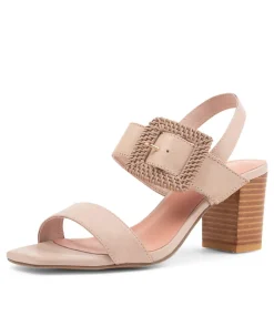 Peace Cafe Leather Buckle Sandals