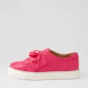 Peeko Xf Bright Pink Leather Sneakers