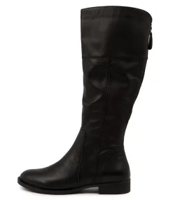 Prago Black Leather