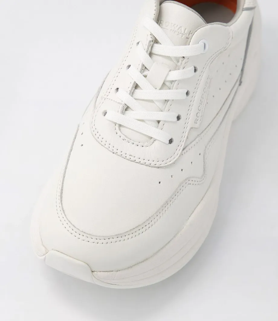 Pro Walker Premium White Leather Sneakers