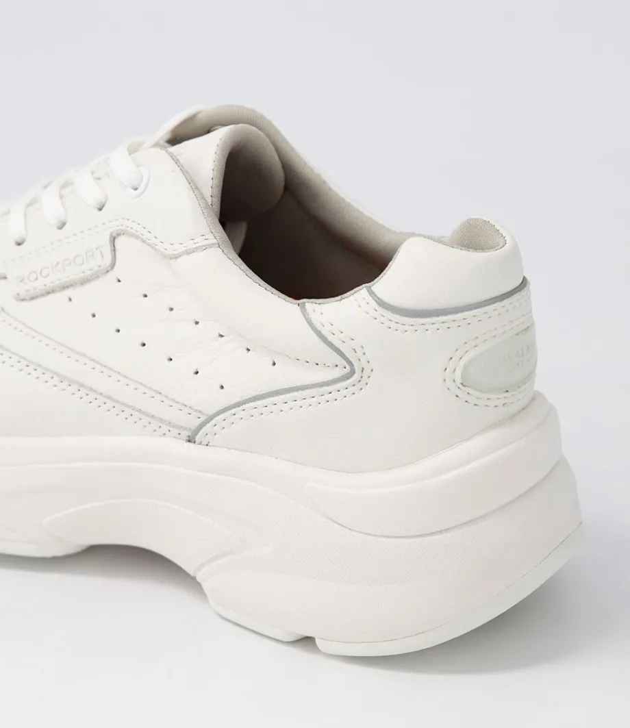 Pro Walker Premium White Leather Sneakers