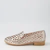 Quuets Platinum Leather Loafers