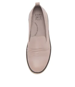 Raider W Smoke Leather Flat Shoes