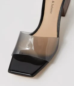 Rallas Smoke Vinylite Mules