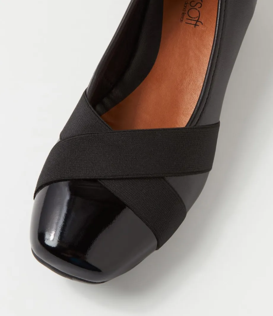 Randford Black Patent Leather Heels