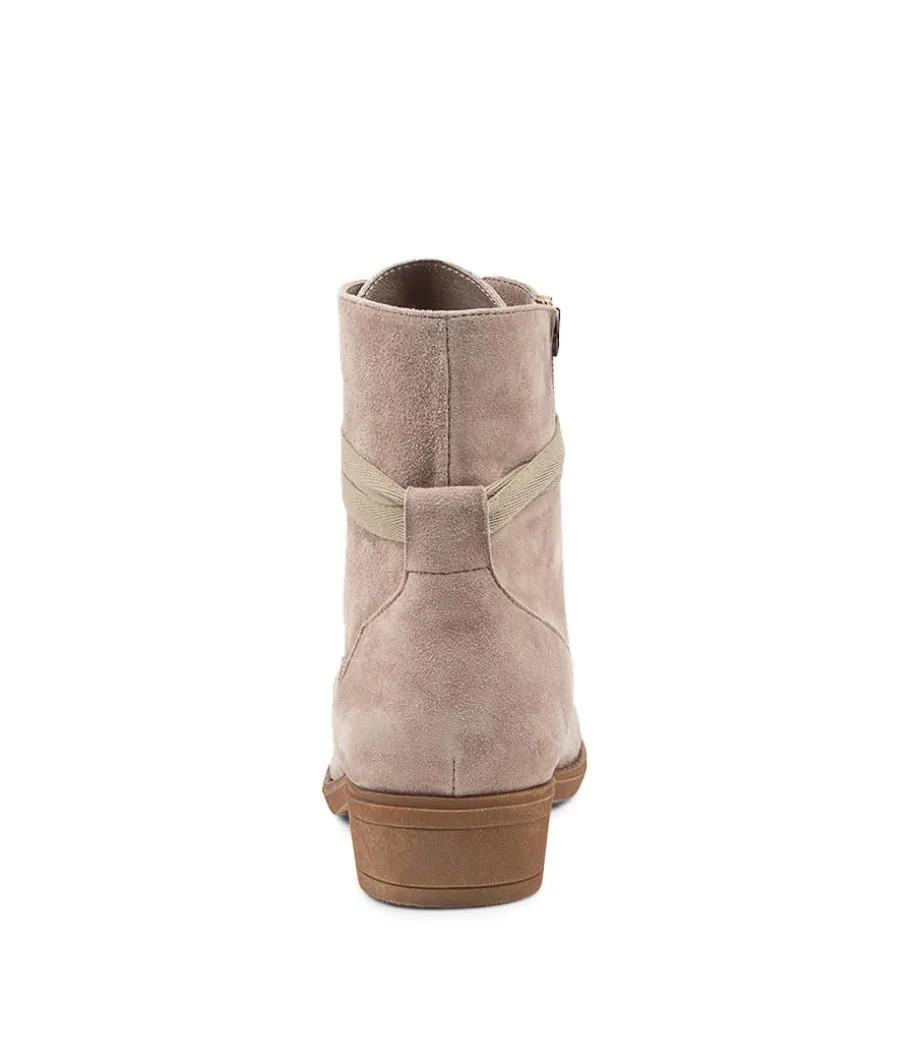 Raylon Donkey Suede Ankle Boots