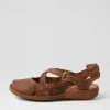 Rosalie 13 Brandy Leather Flat Shoes