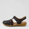 Rosalie 48 Schwarz Leather Flat Shoes