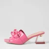 Rulie Pretty Pink Patent Leather Mules
