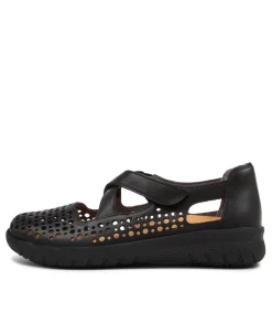 Sachet Xf Black Leather Flat Shoes Bs